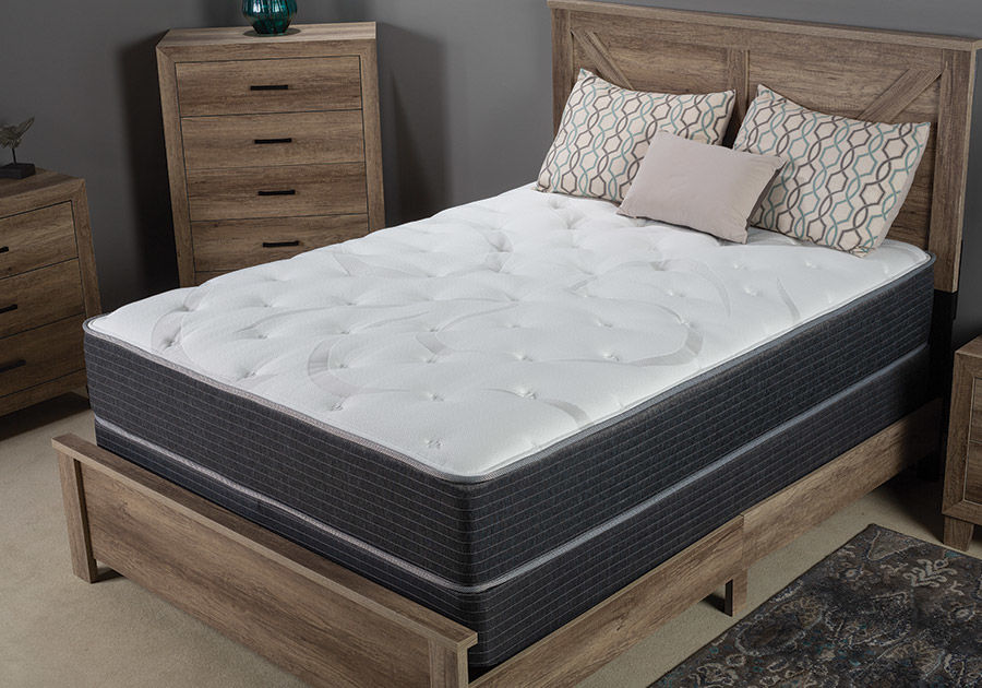 Colebrook mattress set in a bedroom